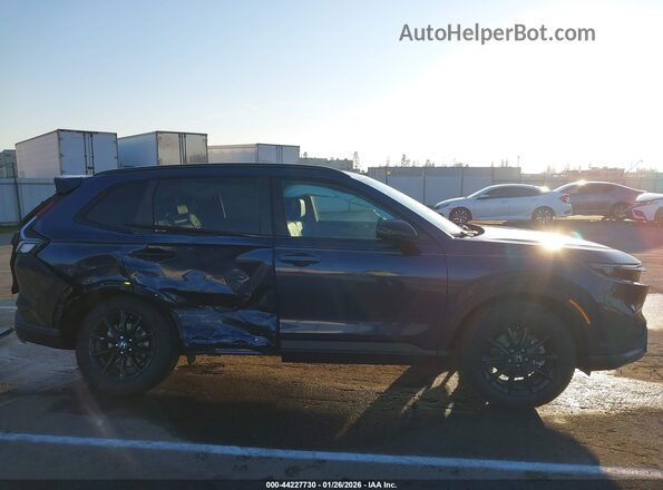 7FARS6H88TE021557 2026 HONDA CR-V HYBRID Navy Панорамный вид салона 360°