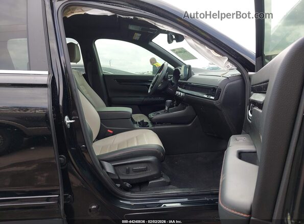 7FARS6H90RE019920 2024 HONDA CR-V HYBRID Черный Вид салона спереди
