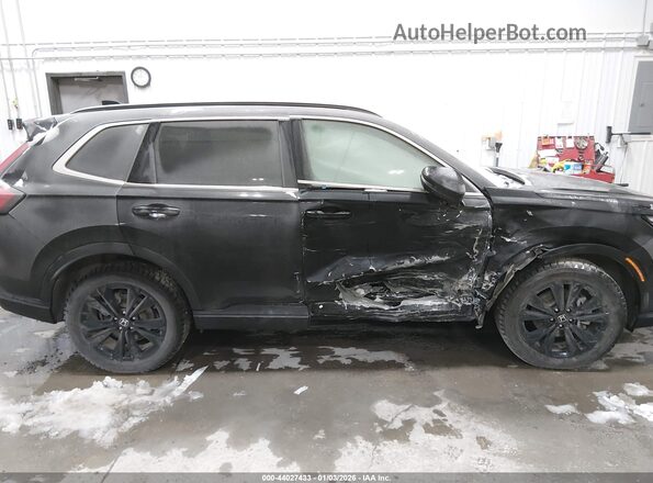 7FARS6H91RE038413 2024 HONDA CR-V HYBRID Black Вид задньої частини салону