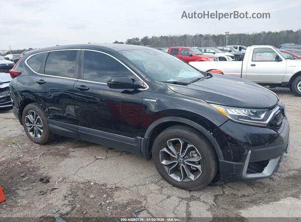 7FART6H52LE015482 2020 HONDA CR-V HYBRID Черный Вид задней части салона