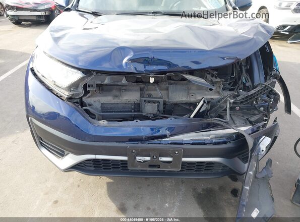 7FART6H52ME023793 2021 HONDA CR-V HYBRID Blue Vista frontal