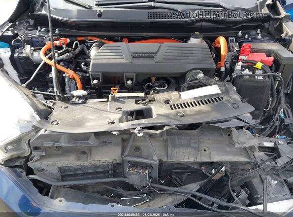 7FART6H52ME023793 2021 HONDA CR-V HYBRID Blue Vista trasera