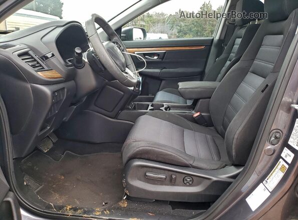 7FART6H53LE024417 2020 HONDA CRV Gray წინა სალონის ხედი