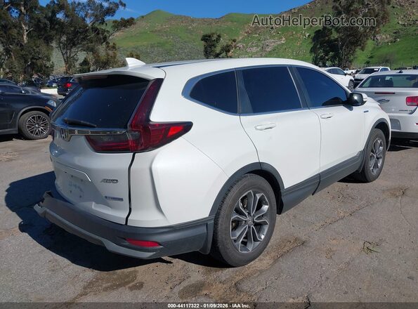 7FART6H54ME007160 2021 HONDA CR-V HYBRID Белый Задняя правая четверть