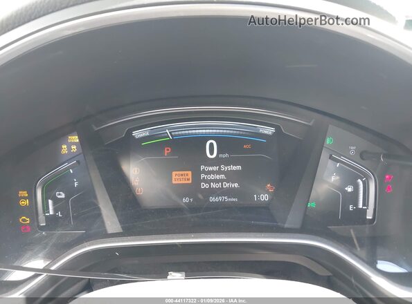 7FART6H54ME007160 2021 HONDA CR-V HYBRID Белый Вид задних сидений