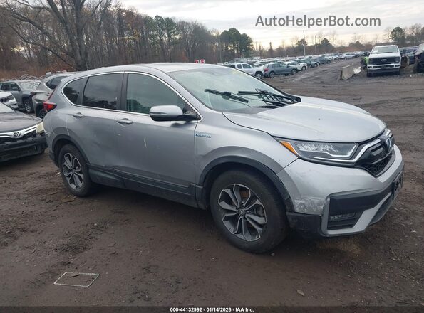 7FART6H56ME030603 2021 HONDA CR-V HYBRID Gray Widok wnętrza z tyłu
