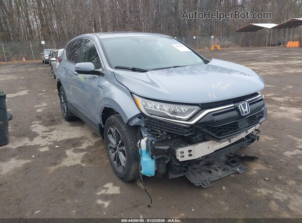 7FART6H59ME008014 2021 HONDA CR-V HYBRID Blue წინა მარჯვენა