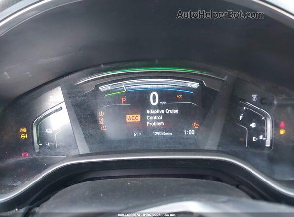 7FART6H84ME013907 2021 HONDA CR-V HYBRID Blue უკანა სავარძლების ხედი