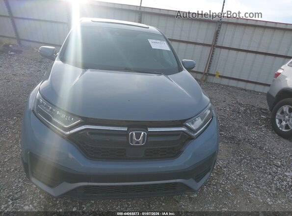 7FART6H84ME013907 2021 HONDA CR-V HYBRID Blue ხელსაწყოთა პანელის ხედი