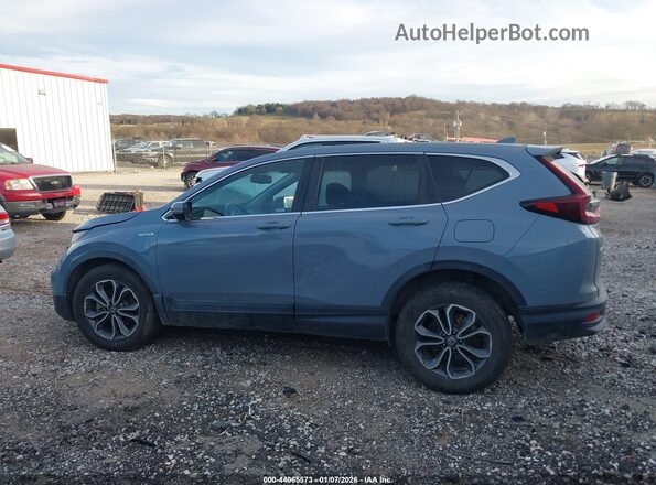 7FART6H84ME013907 2021 HONDA CR-V HYBRID Blue სალონის 360-გრადუსიანი ხედი