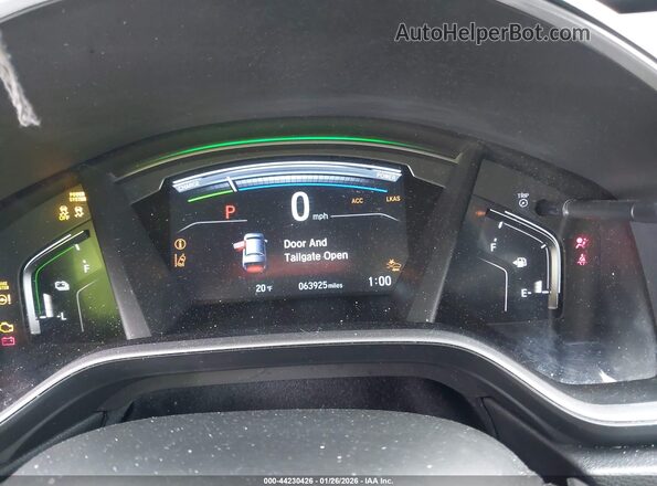 7FART6H86ME006392 2021 HONDA CR-V HYBRID Black Vista de los asientos traseros