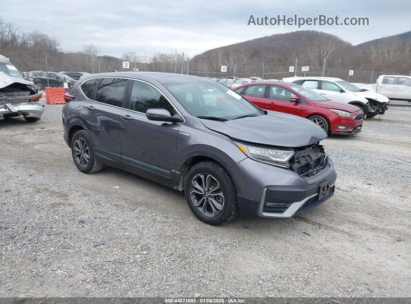 7FART6H88ME007950 2021 HONDA CR-V HYBRID Gray Delantero derecho