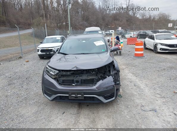 7FART6H88ME007950 2021 HONDA CR-V HYBRID Gray Vista interior trasera
