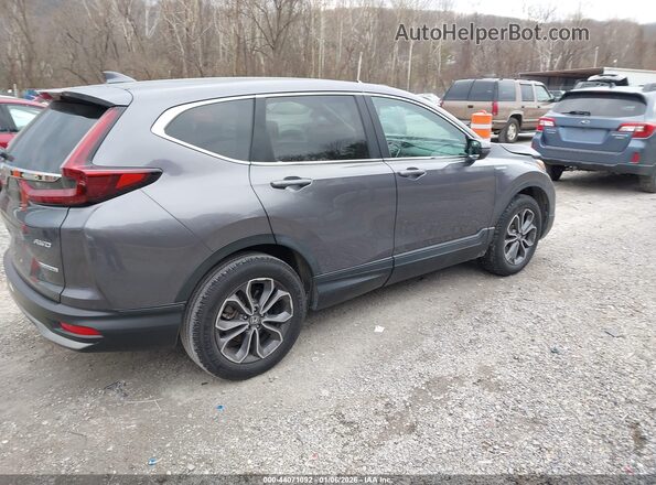7FART6H88ME007950 2021 HONDA CR-V HYBRID Gray Trasero derecho