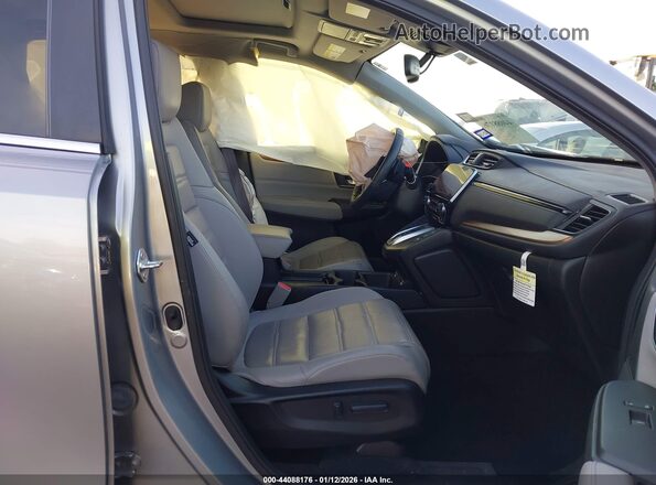 7FART6H89ME008217 2021 HONDA CR-V HYBRID Silver Widok wnętrza z przodu
