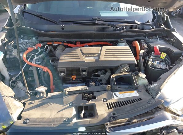 7FART6H89ME008217 2021 HONDA CR-V HYBRID Silver Widok z tyłu