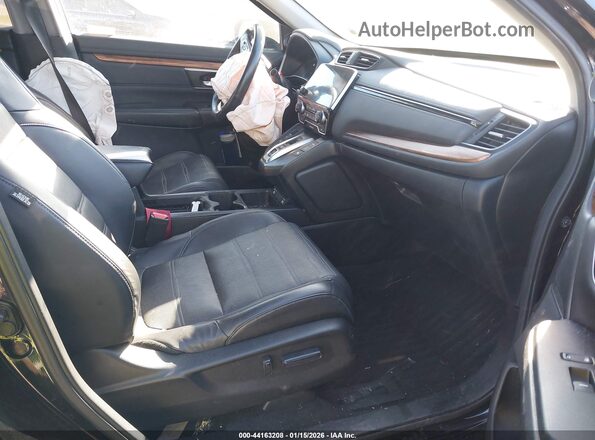 7FART6H8XME025687 2021 HONDA CR-V HYBRID Черный Вид салона спереди