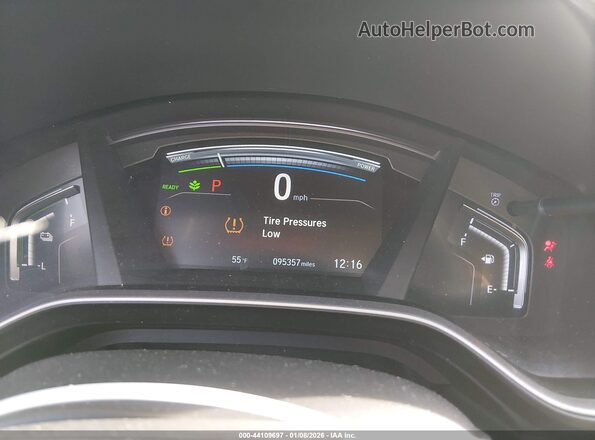 7FART6H94ME036094 2021 HONDA CR-V HYBRID Gray უკანა სავარძლების ხედი