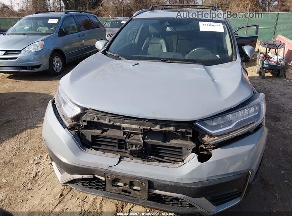 7FART6H94ME036094 2021 HONDA CR-V HYBRID Gray ხელსაწყოთა პანელის ხედი