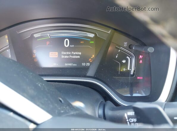 7FART6H95ME003847 2021 HONDA CR-V HYBRID White უკანა სავარძლების ხედი