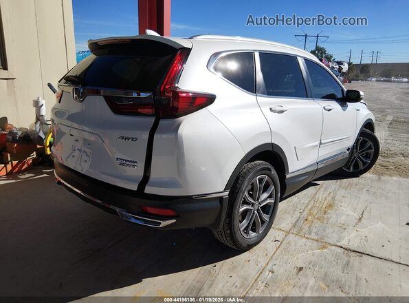 7FART6H9XME020353 2021 HONDA CR-V HYBRID Белый Задняя правая четверть