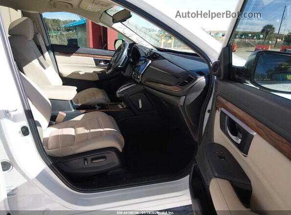 7FART6H9XME020353 2021 HONDA CR-V HYBRID Белый Вид салона спереди