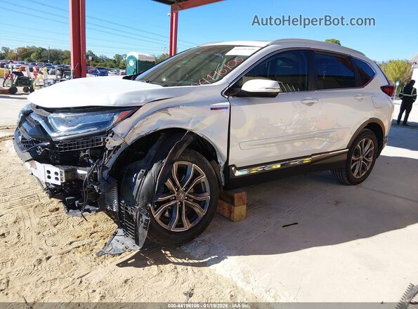 7FART6H9XME020353 2021 HONDA CR-V HYBRID Белый Передняя левая четверть