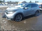 2018 Honda Cr-v Touring Серебряный vin: 7FARW2H9XJE063666