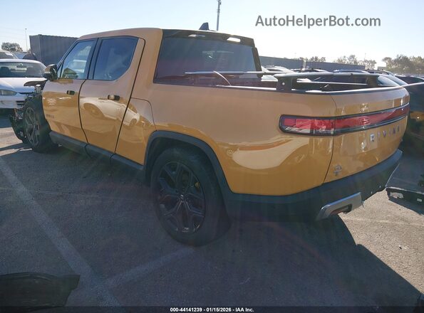 7FCTGAAA2PN019677 2023 RIVIAN R1T Желтый Задняя левая четверть