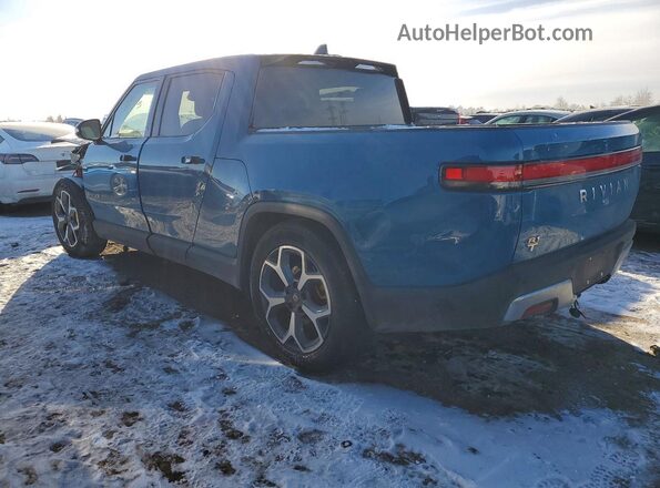 7FCTGAAA4PN020846 2023 RIVIAN R1T Blue უკანა მარცხენა