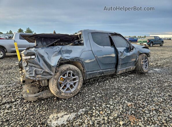 7FCTGAAA6PN019598 2023 RIVIAN R1T Зеленый Задняя правая четверть