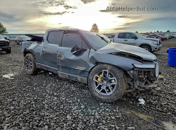 7FCTGAAA6PN019598 2023 RIVIAN R1T Зеленый Передняя правая четверть