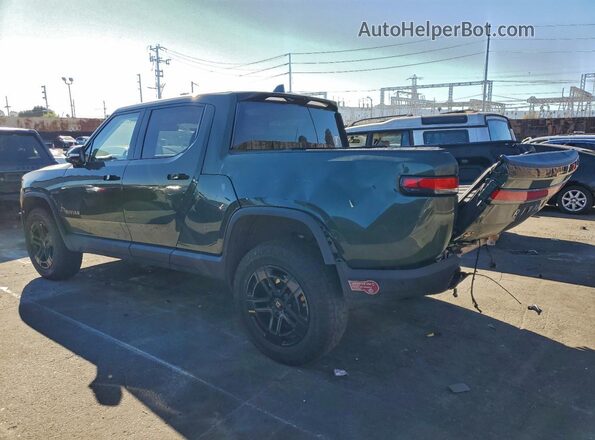 7FCTGAAA9PN020650 2023 RIVIAN R1T Зеленый Задняя левая четверть
