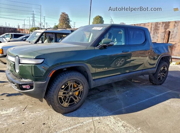 7FCTGAAA9PN020650 2023 RIVIAN R1T Зеленый Передняя левая четверть