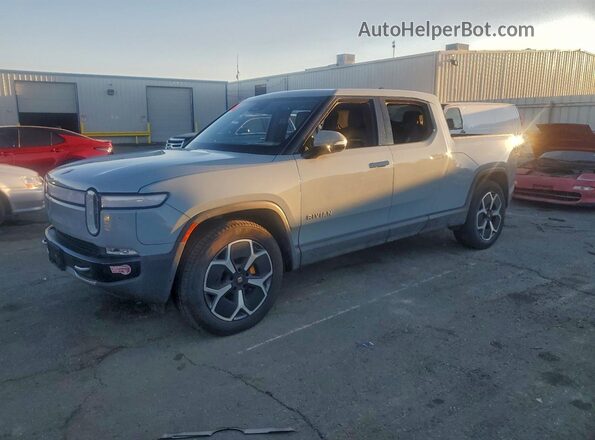 7FCTGAAAXNN006947 2022 RIVIAN R1T Silver Передня ліва чверть