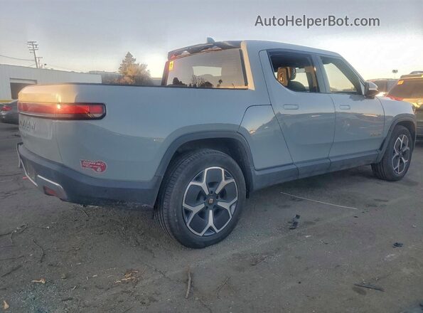7FCTGAAAXNN006947 2022 RIVIAN R1T Silver Задня права чверть