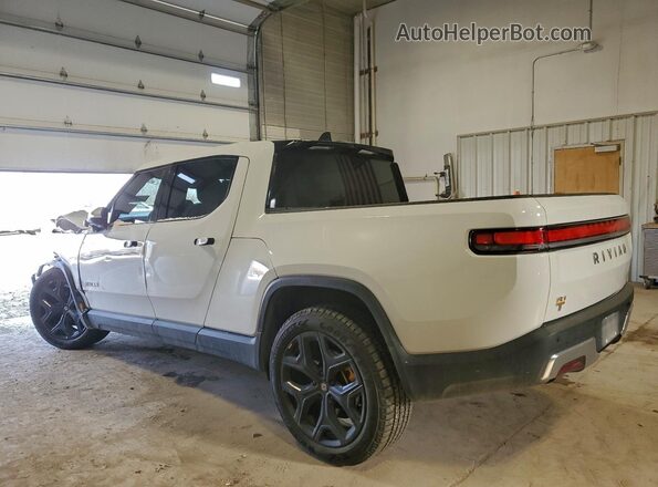 7FCTGAAL0NN002830 2022 RIVIAN R1T Белый Задняя левая четверть