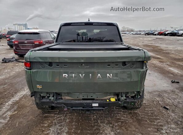 7FCTGAAL1NN004425 2022 RIVIAN R1T Green Հետևի տեսք