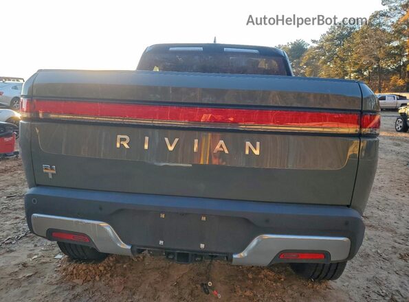 7FCTGAAL1PN024354 2023 RIVIAN R1T Зеленый Вид сзади