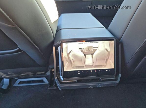 7G2CEHED0SA079712 2025 TESLA CYBERTRUCK Серебряный Вид задних сидений