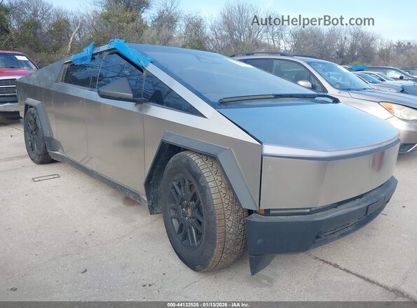 7G2CEHED2SA066444 2025 TESLA CYBERTRUCK Gray წინა მარჯვენა