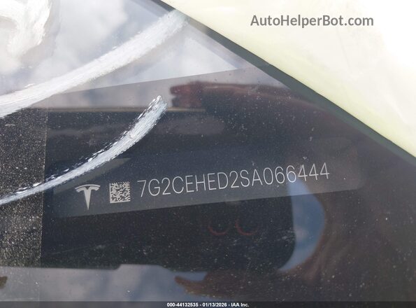 7G2CEHED2SA066444 2025 TESLA CYBERTRUCK Gray ძრავის განყოფილების ხედი