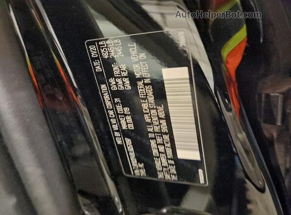 7JR102FK8LG057097 2020 VOLVO S60 Черный Вид подкапотного пространства