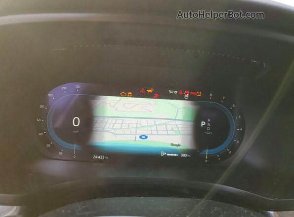 7JRL12TL7RG317632 2024 VOLVO S60 Белый Вид щитка приборов