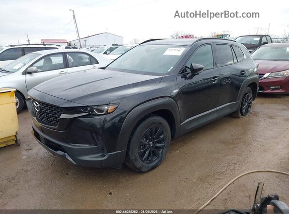 7MMVAADW8SN110503 2025 MAZDA CX-50 HYBRID Black Vista tres cuartos delantera izquierda
