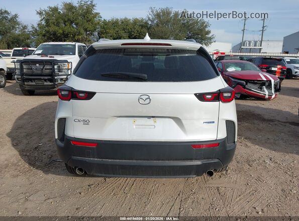 7MMVAAEWXSN132890 2025 MAZDA CX-50 HYBRID White 