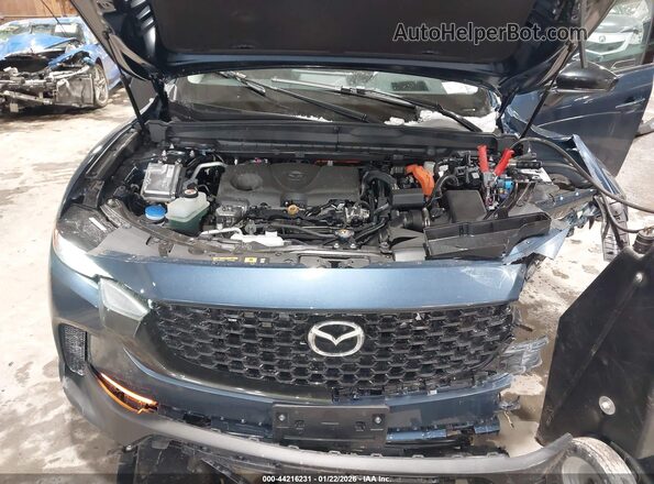 7MMVAAEWXSN142173 2025 MAZDA CX-50 HYBRID Blue Вид ззаду