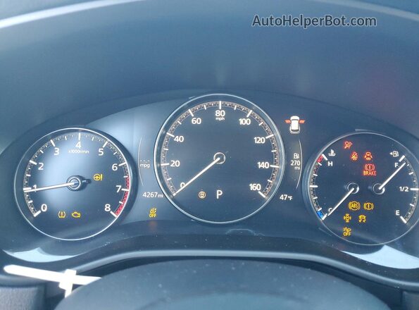 7MMVABBL7TN453139 2026 MAZDA CX-5 Red Widok zestawu wskaźników