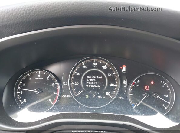 7MMVABBM0SN316504 2025 MAZDA CX-5 Black Widok tylnych siedzeń