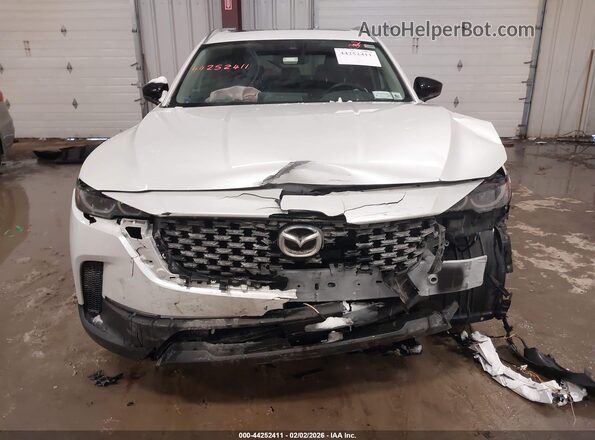 7MMVABDM1RN226043 2024 MAZDA CX-5 White Instrument cluster view